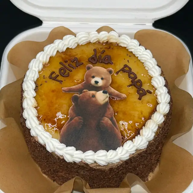 Tarta de crema catalana