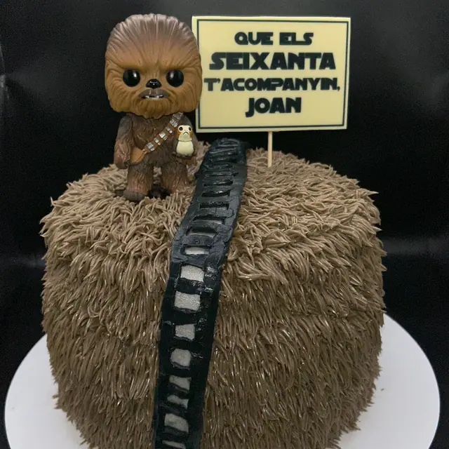 Tarta de Chewbacca