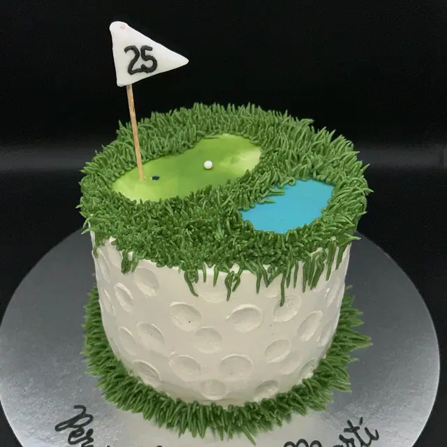 Tarta de golf