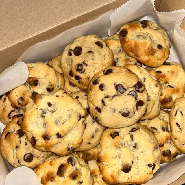 Cookies de chocolate, caja de 6